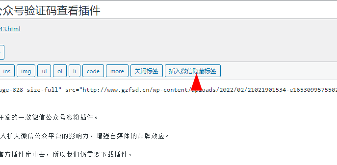 wodpress网站微信公众号验证码查看插件-1